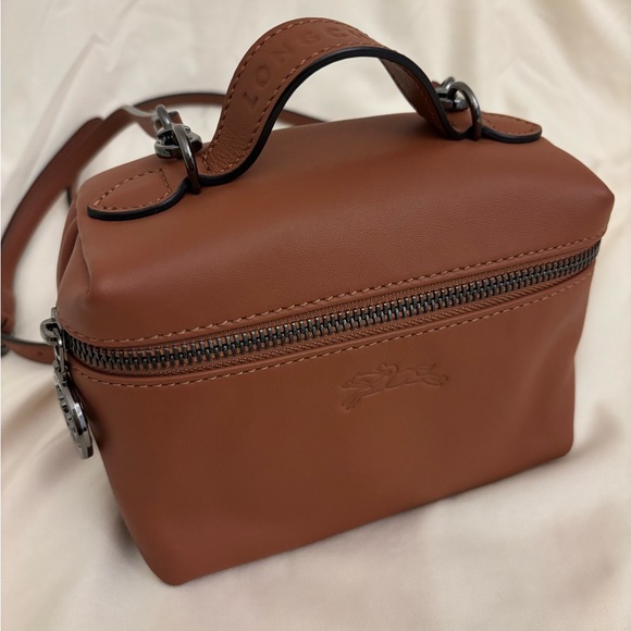 Longchamp Handbags - Longcham Le Pliage Xtra XS Vanity - Brown leather